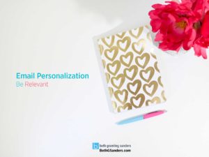 personalize email marketing