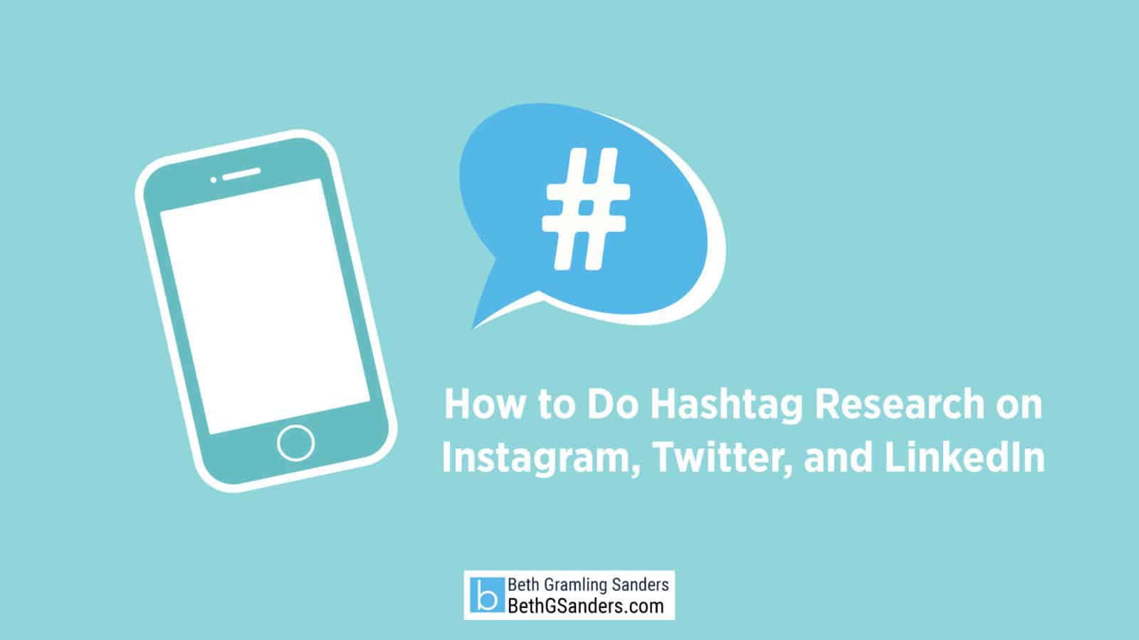 how to do hashtag research 2022