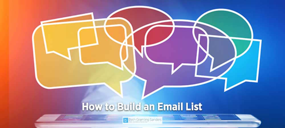 build an email list