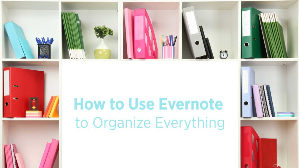 how to use evernote