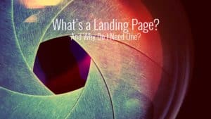 build a landing page